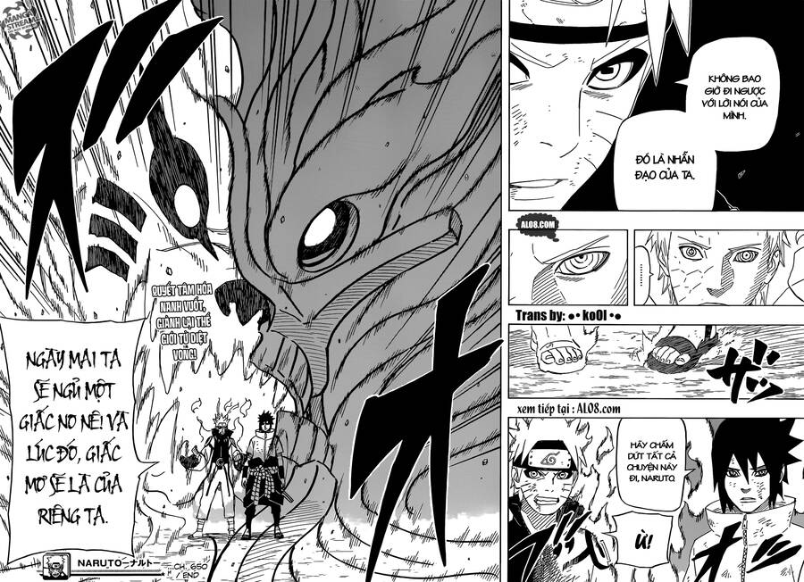 Naruto Chapter 650 - Trang 2