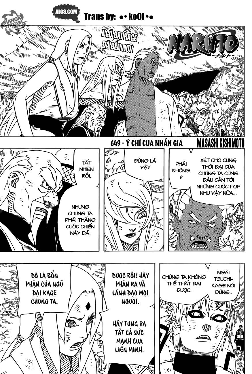 Naruto Chapter 649 - Trang 2