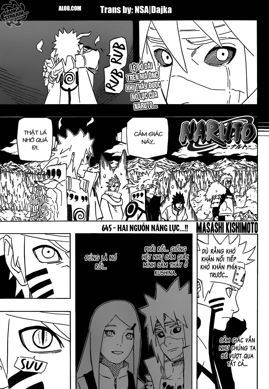 Naruto Chapter 645 - Trang 2