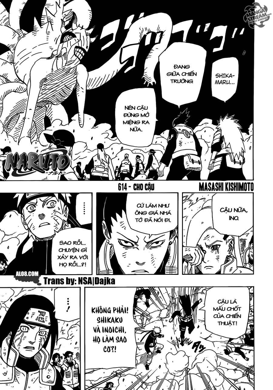 Naruto Chapter 614 - Trang 2