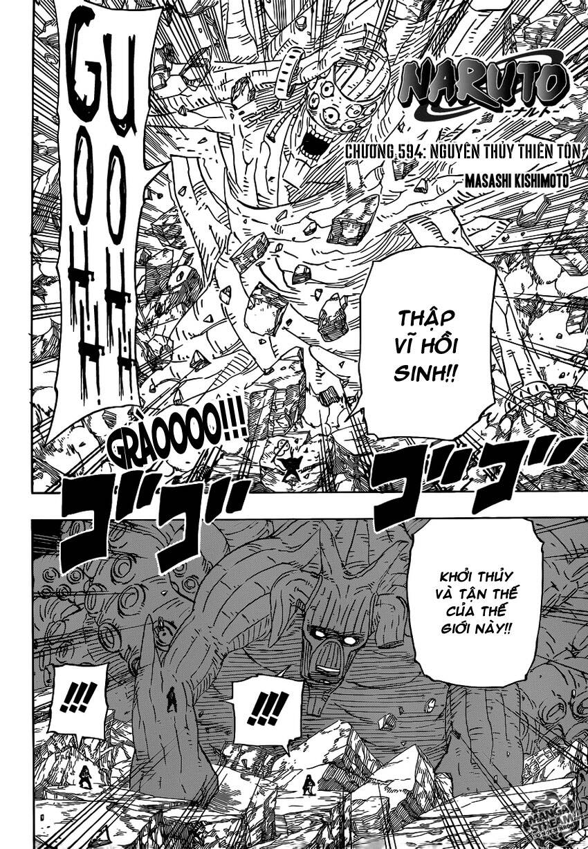 Naruto Chapter 594 - Trang 2