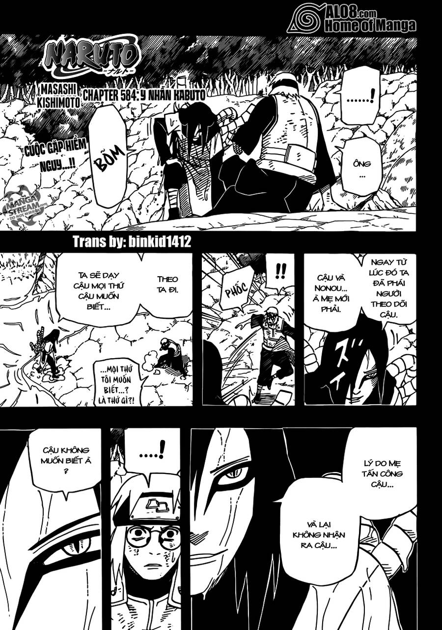 Naruto Chapter 584 - Trang 2