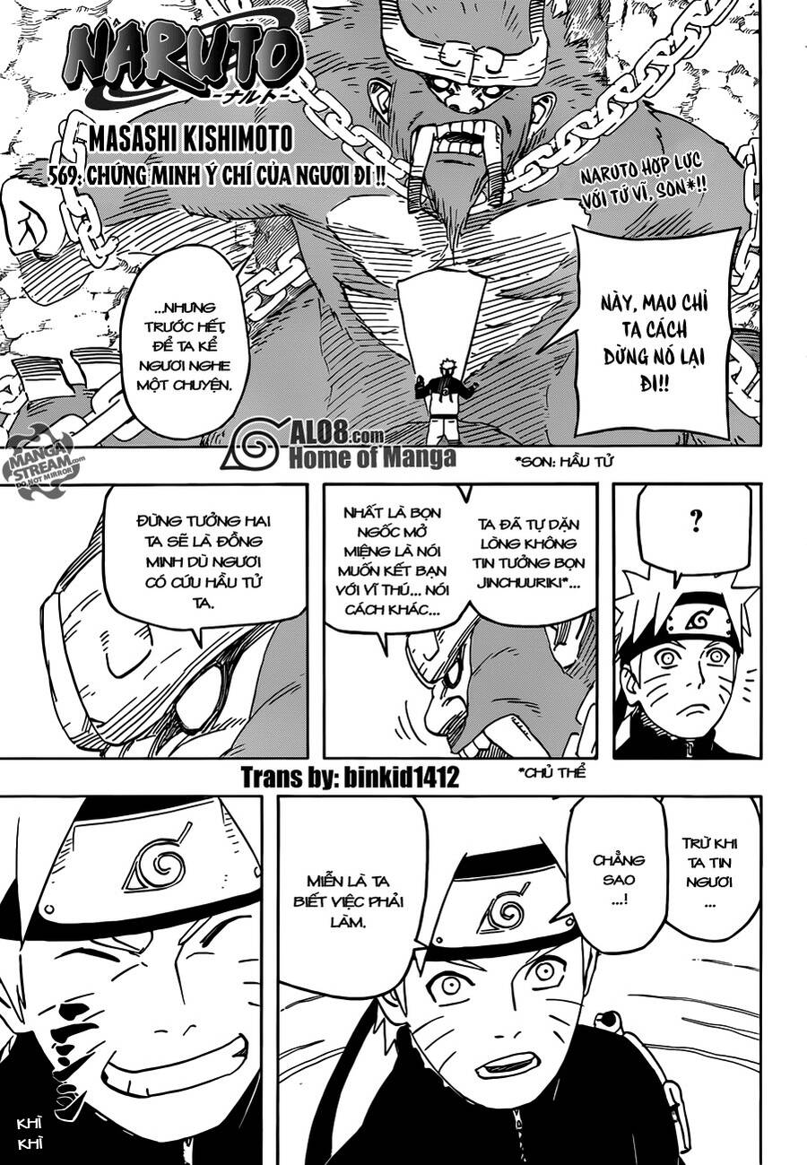 Naruto Chapter 569 - Trang 2