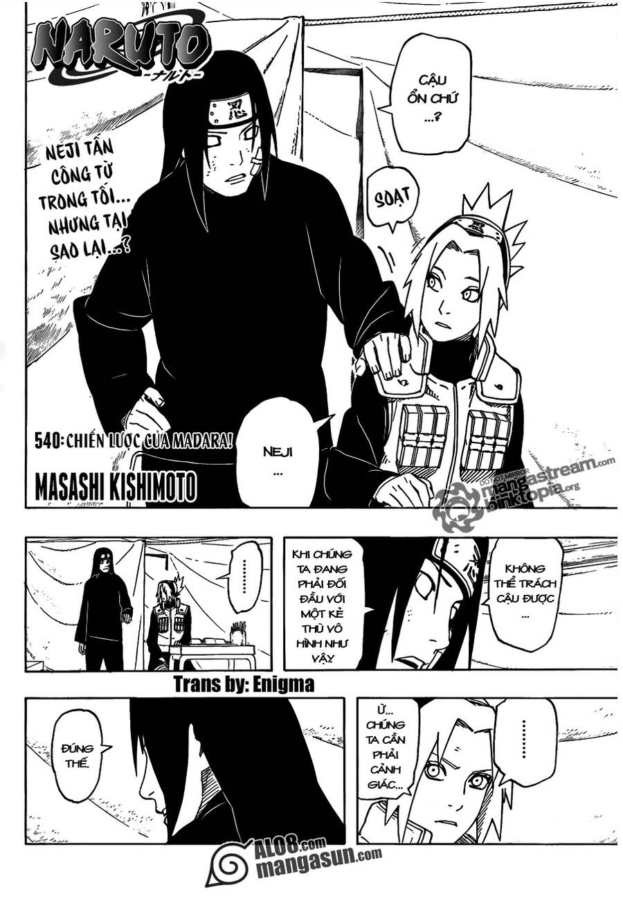 Naruto Chapter 540 - Trang 2