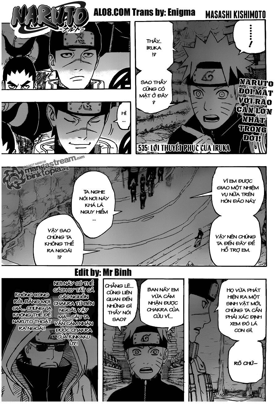 Naruto Chapter 535 - Trang 2