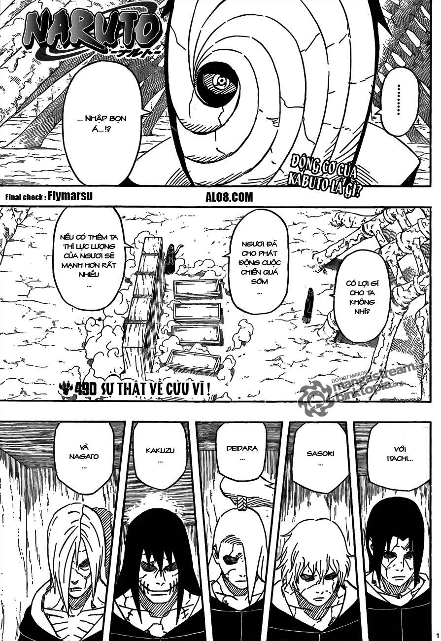 Naruto Chapter 490 - Trang 2