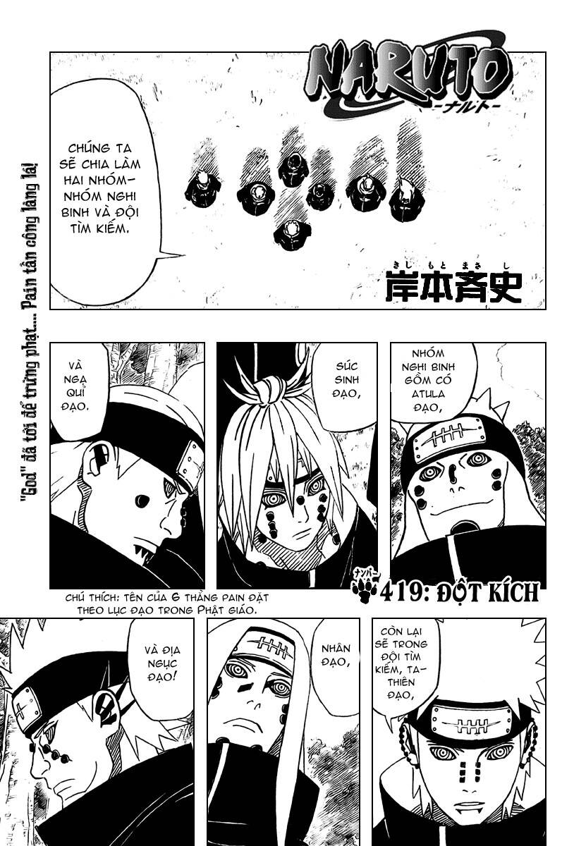 Naruto Chapter 419 - Trang 2