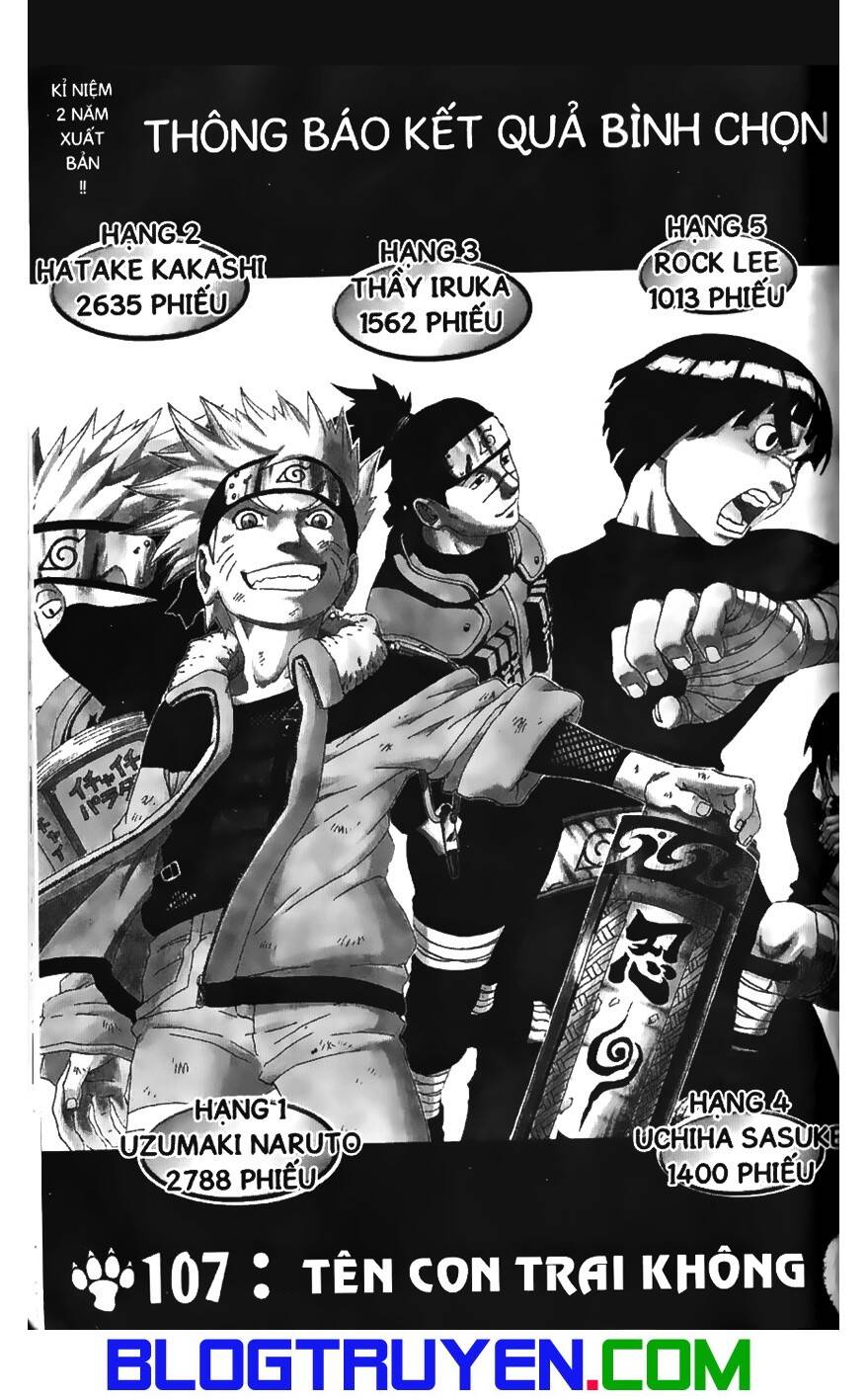 Naruto Chapter 107 - Trang 2