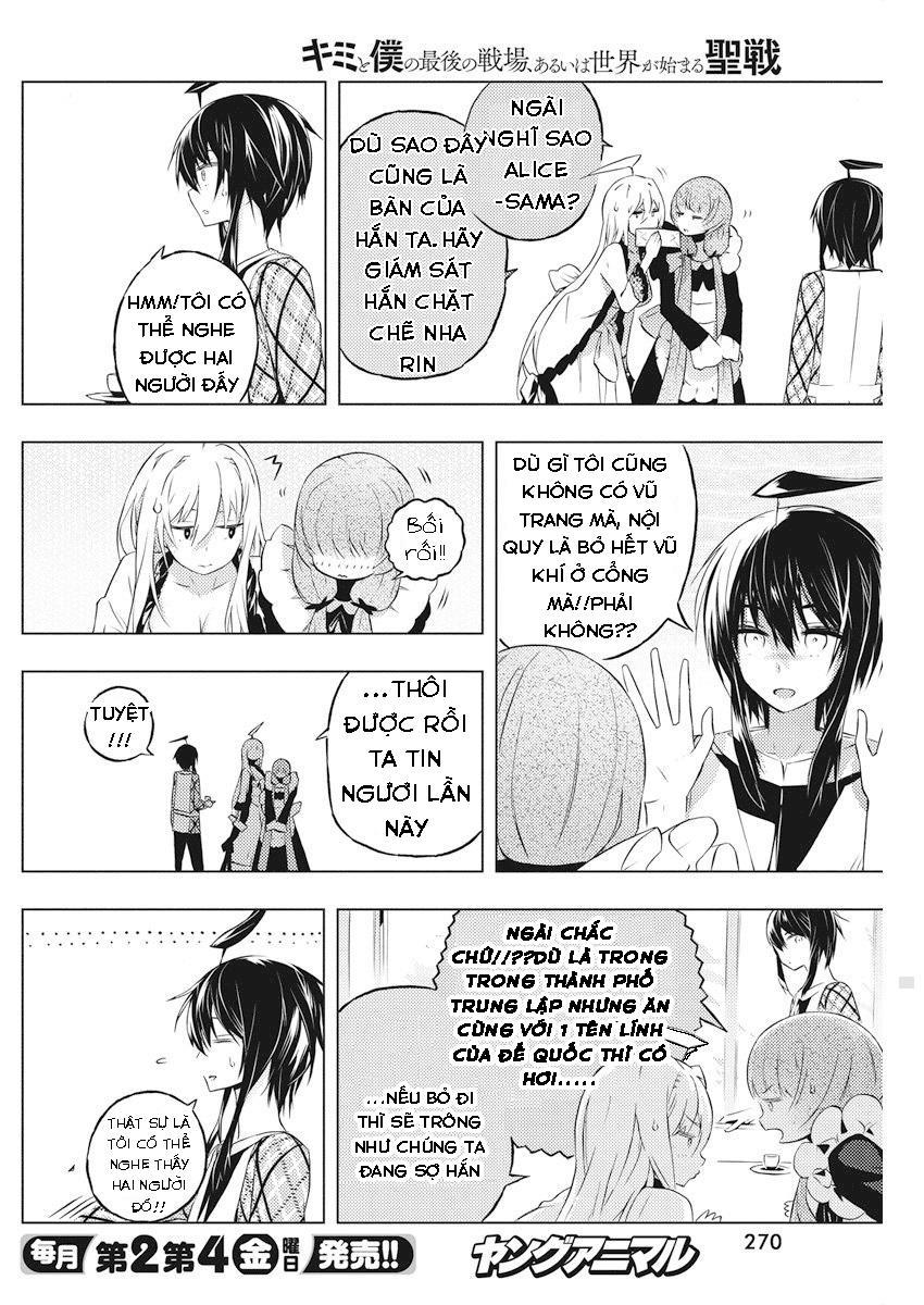 Kimi To Boku No Saigo No Senjo, Arui Wa Sekai Ga Hajimaru Seis Chapter 4 - Trang 2