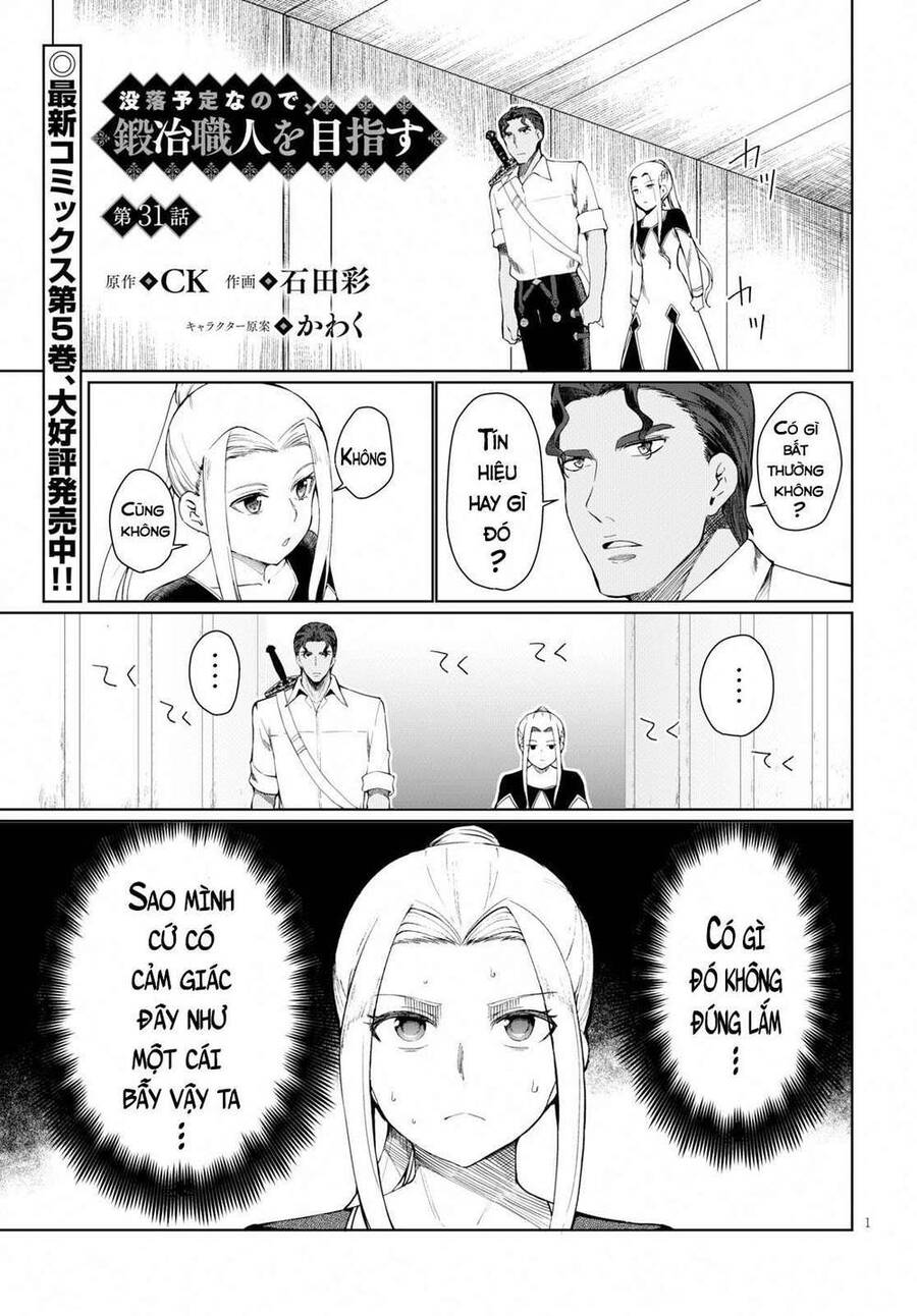 Botsuraku Youtei Nanode, Kajishokunin Wo Mezasu Chapter 31 - Trang 2