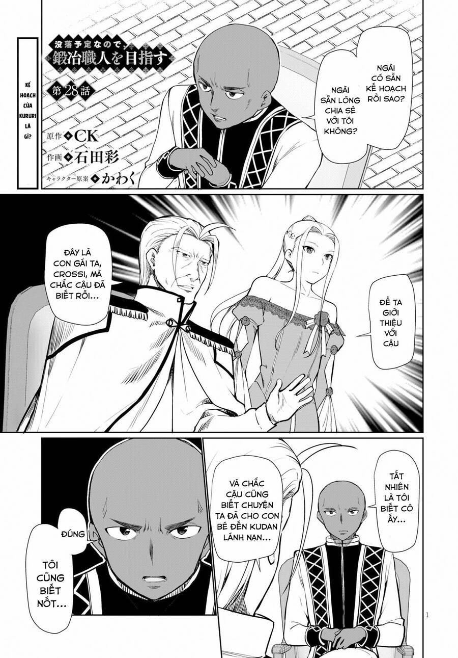 Botsuraku Youtei Nanode, Kajishokunin Wo Mezasu Chapter 28 - Trang 2