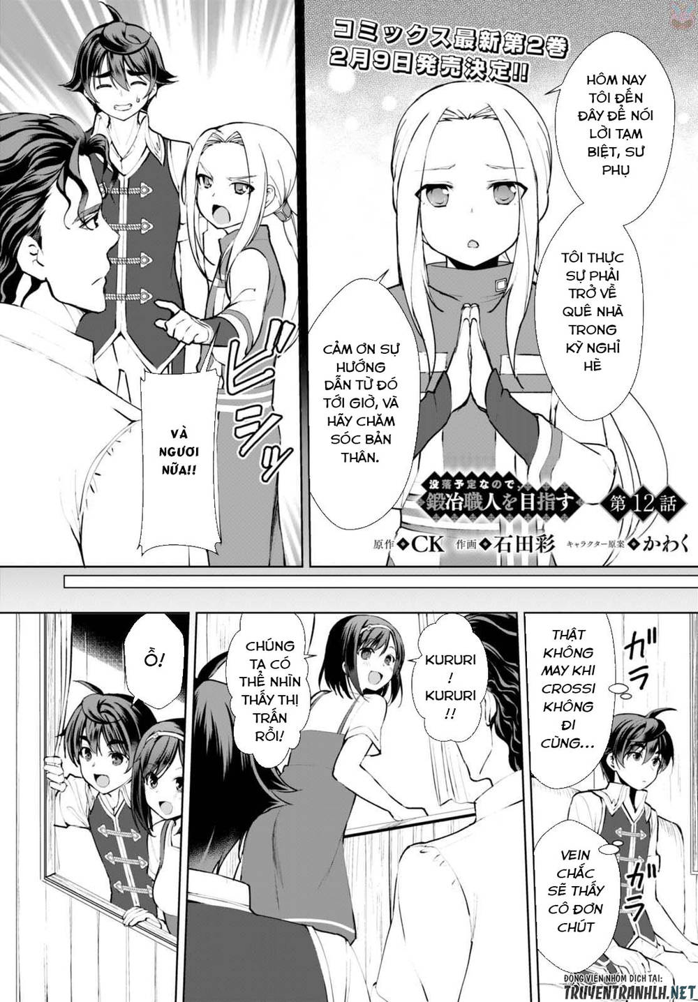 Botsuraku Youtei Nanode, Kajishokunin Wo Mezasu Chapter 12 - Trang 2