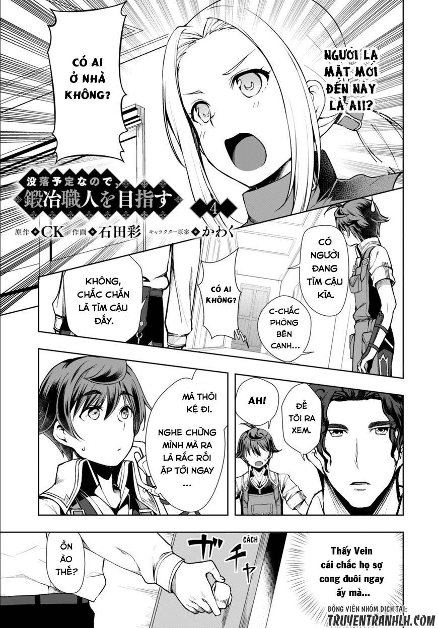 Botsuraku Youtei Nanode, Kajishokunin Wo Mezasu Chapter 4 - Trang 2