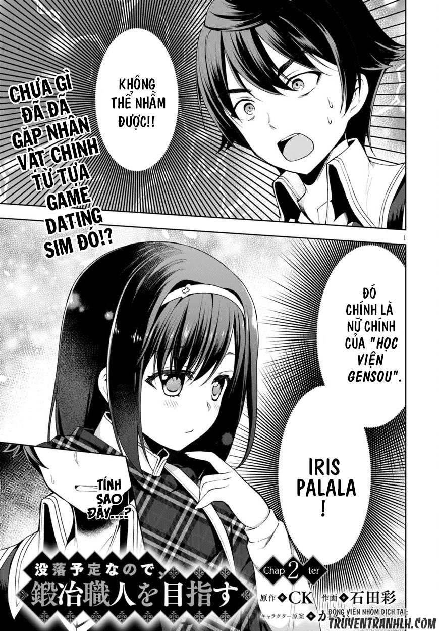 Botsuraku Youtei Nanode, Kajishokunin Wo Mezasu Chapter 2 - Trang 2