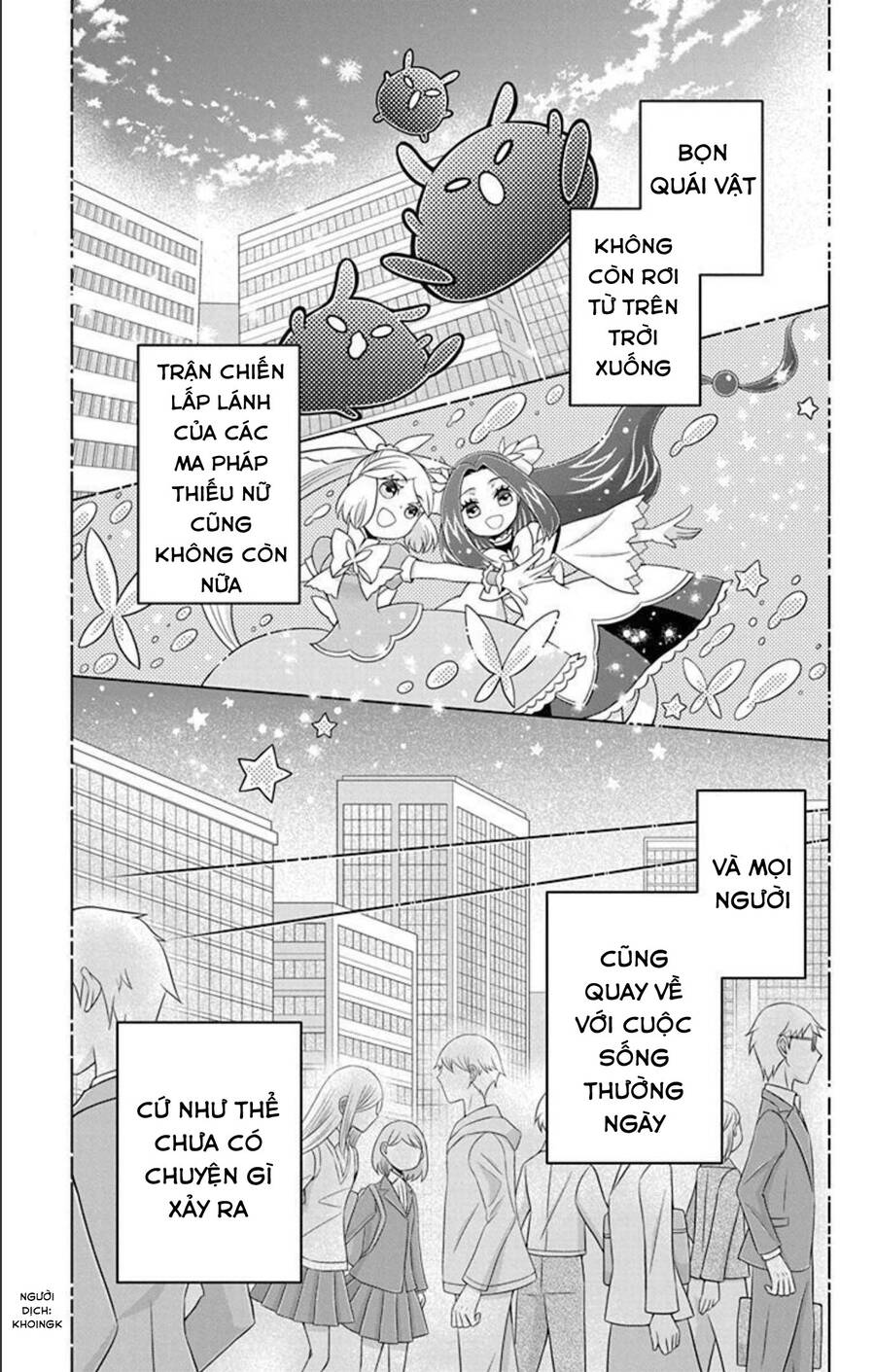 Hatoko-San Wa Tokidoki Mahou Shoujo Chapter 23.1 - Trang 2