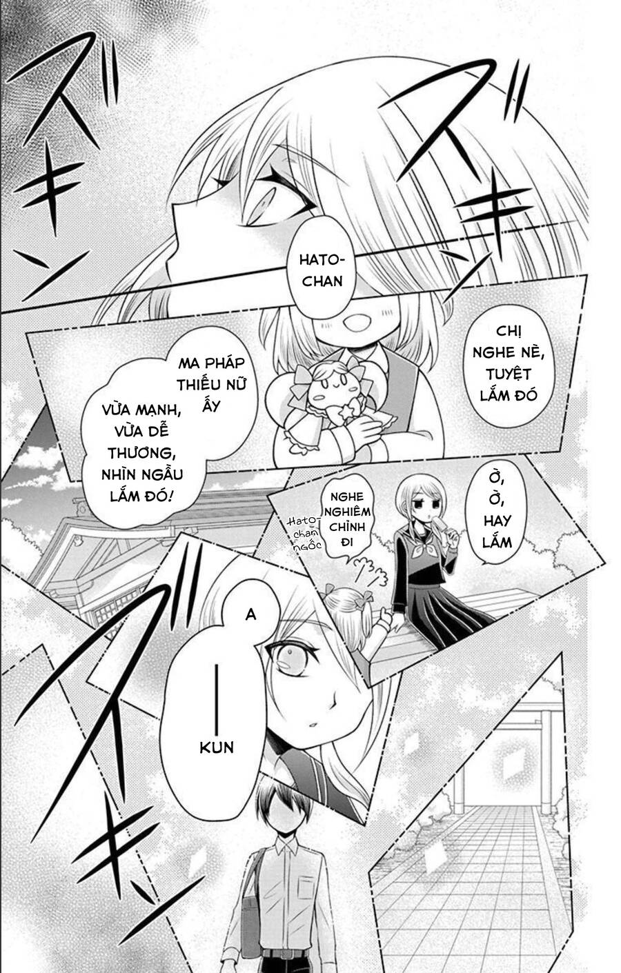 Hatoko-San Wa Tokidoki Mahou Shoujo Chapter 20 - Trang 2