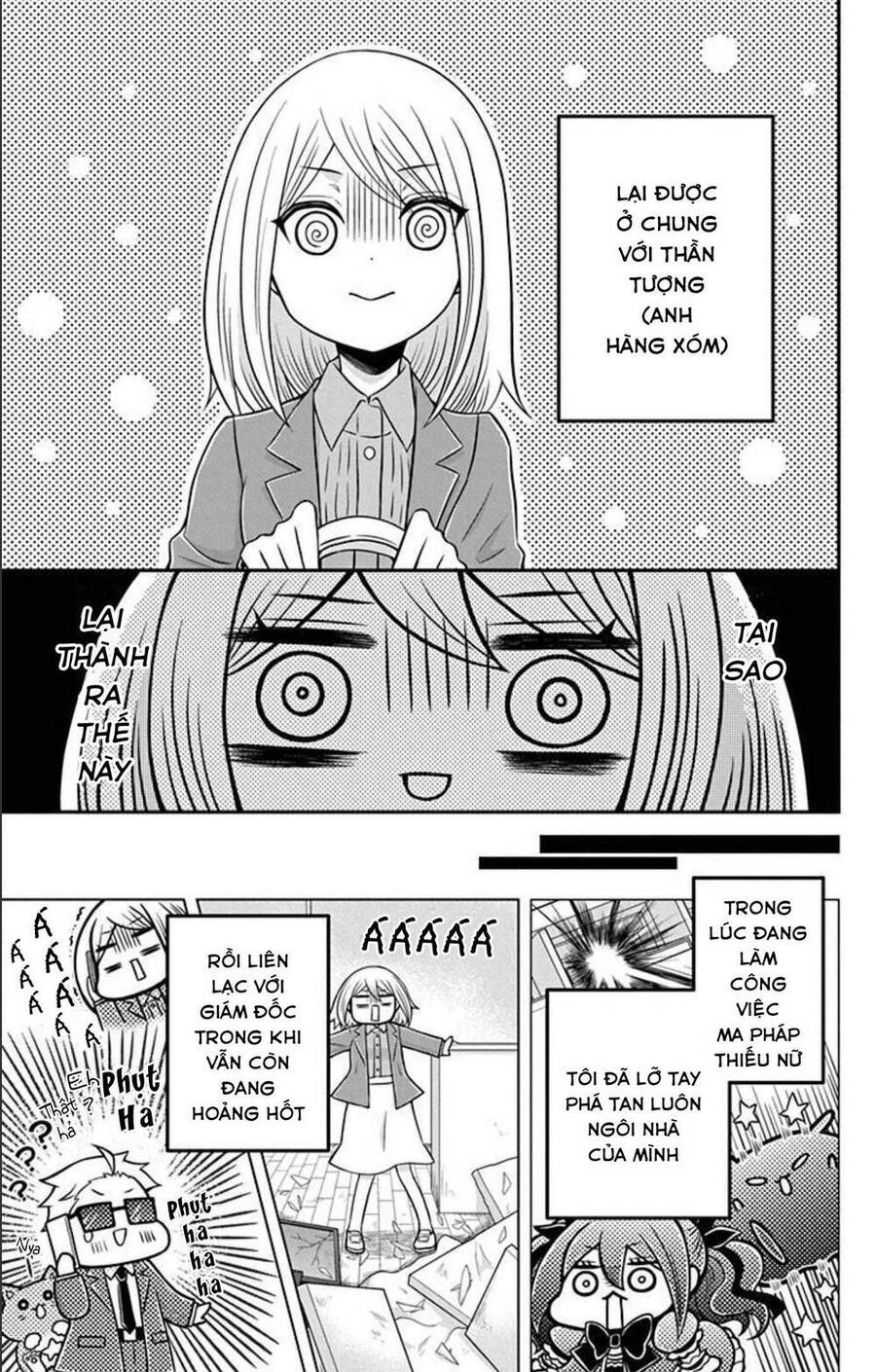 Hatoko-San Wa Tokidoki Mahou Shoujo Chapter 13 - Trang 2