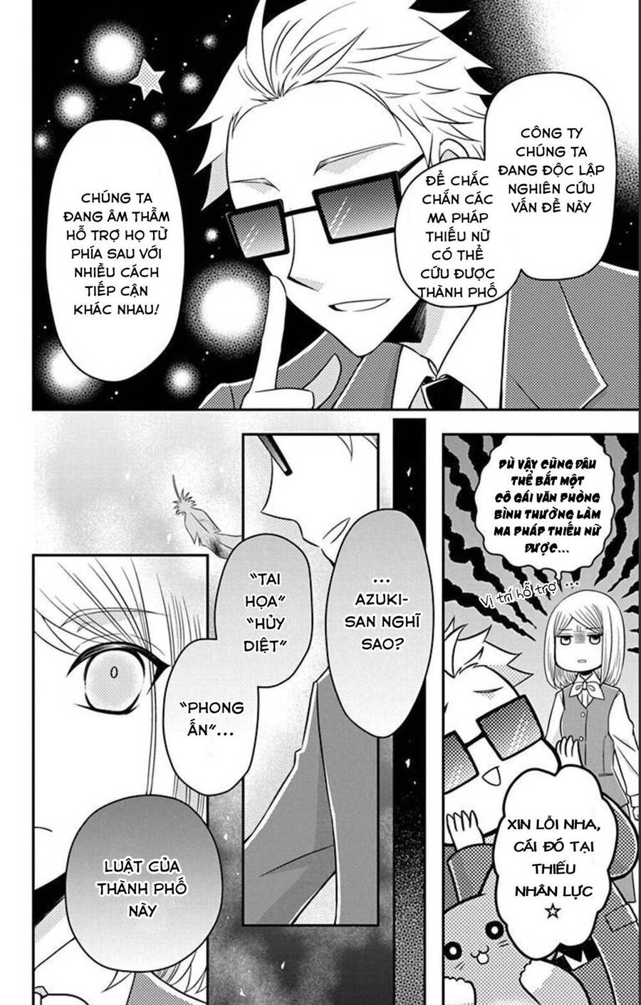 Hatoko-San Wa Tokidoki Mahou Shoujo Chapter 10 - Trang 2