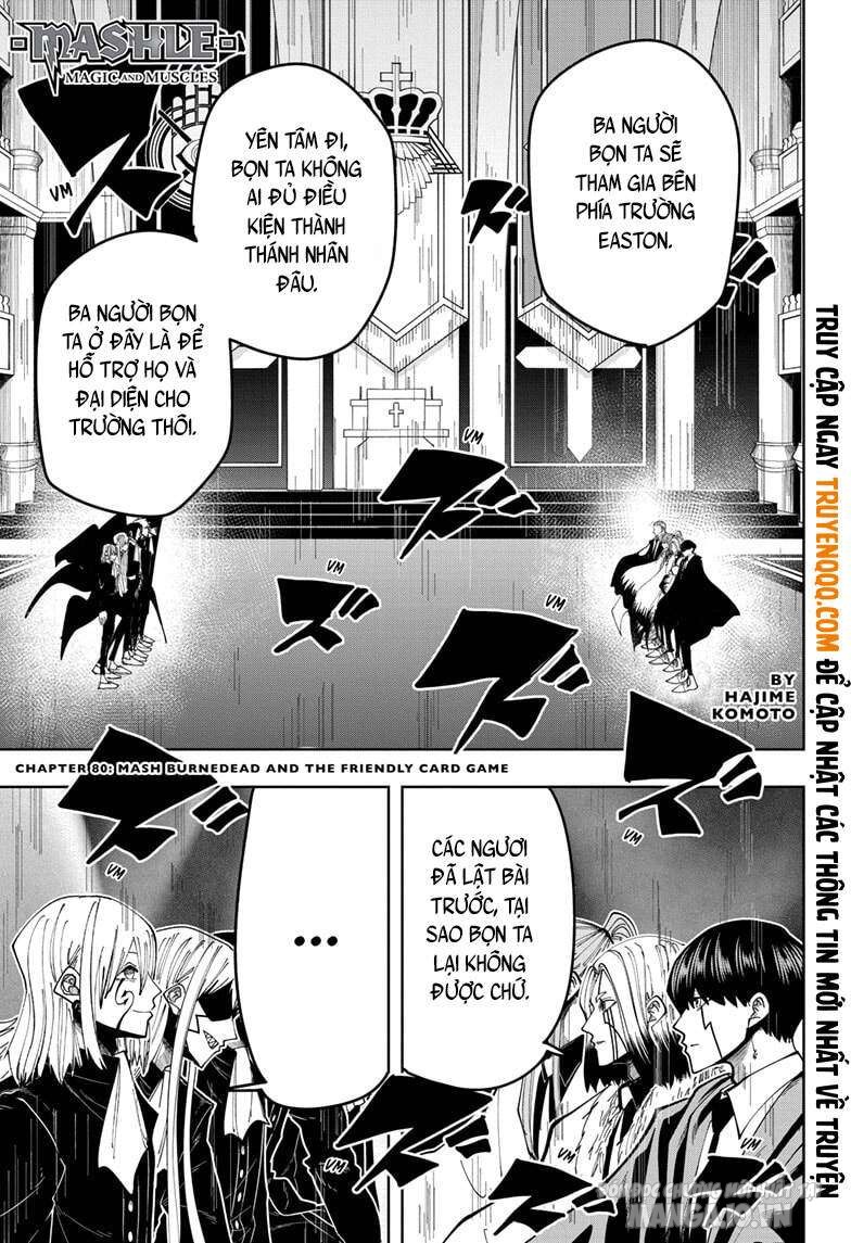 Mashle: Magic And Muscles Chapter 80 - Trang 2