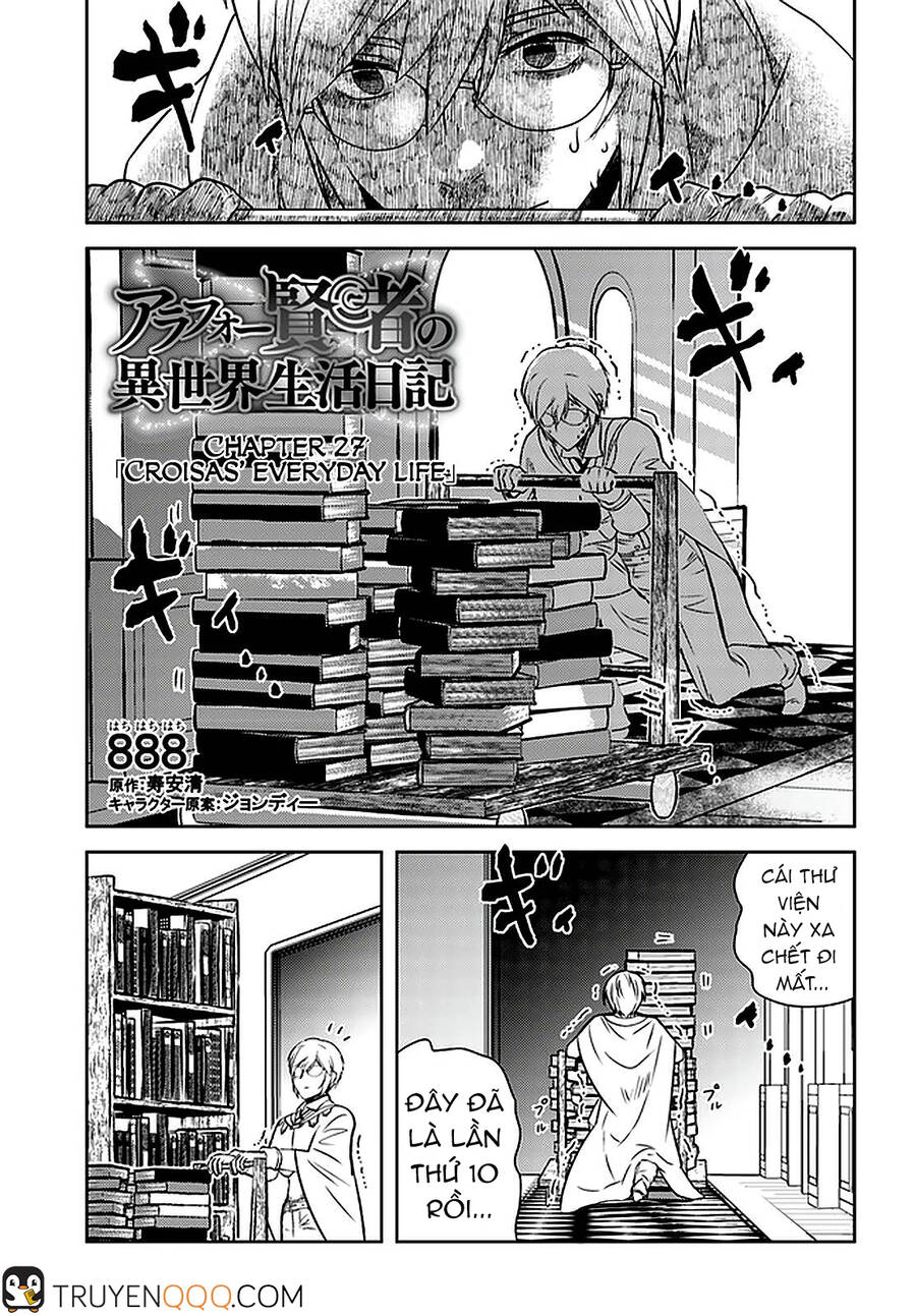 Around 40 Kenja No Isekai Seikatsu Nikki Chapter 27 - Trang 2