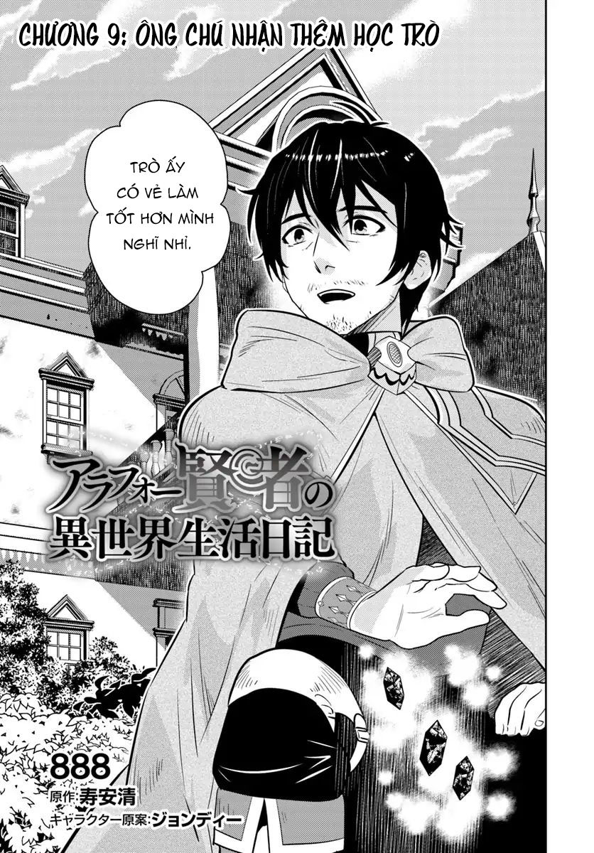 Around 40 Kenja No Isekai Seikatsu Nikki Chapter 9 - Trang 2