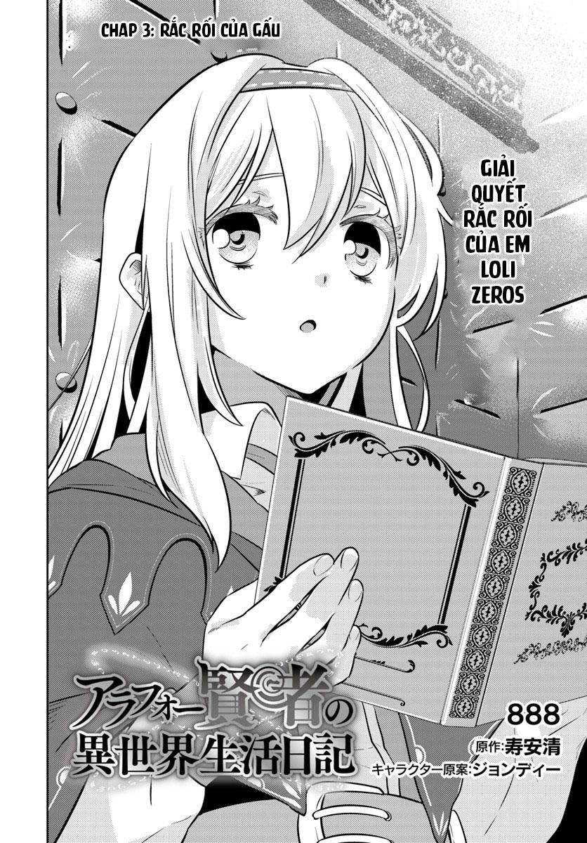 Around 40 Kenja No Isekai Seikatsu Nikki Chapter 3 - Trang 2