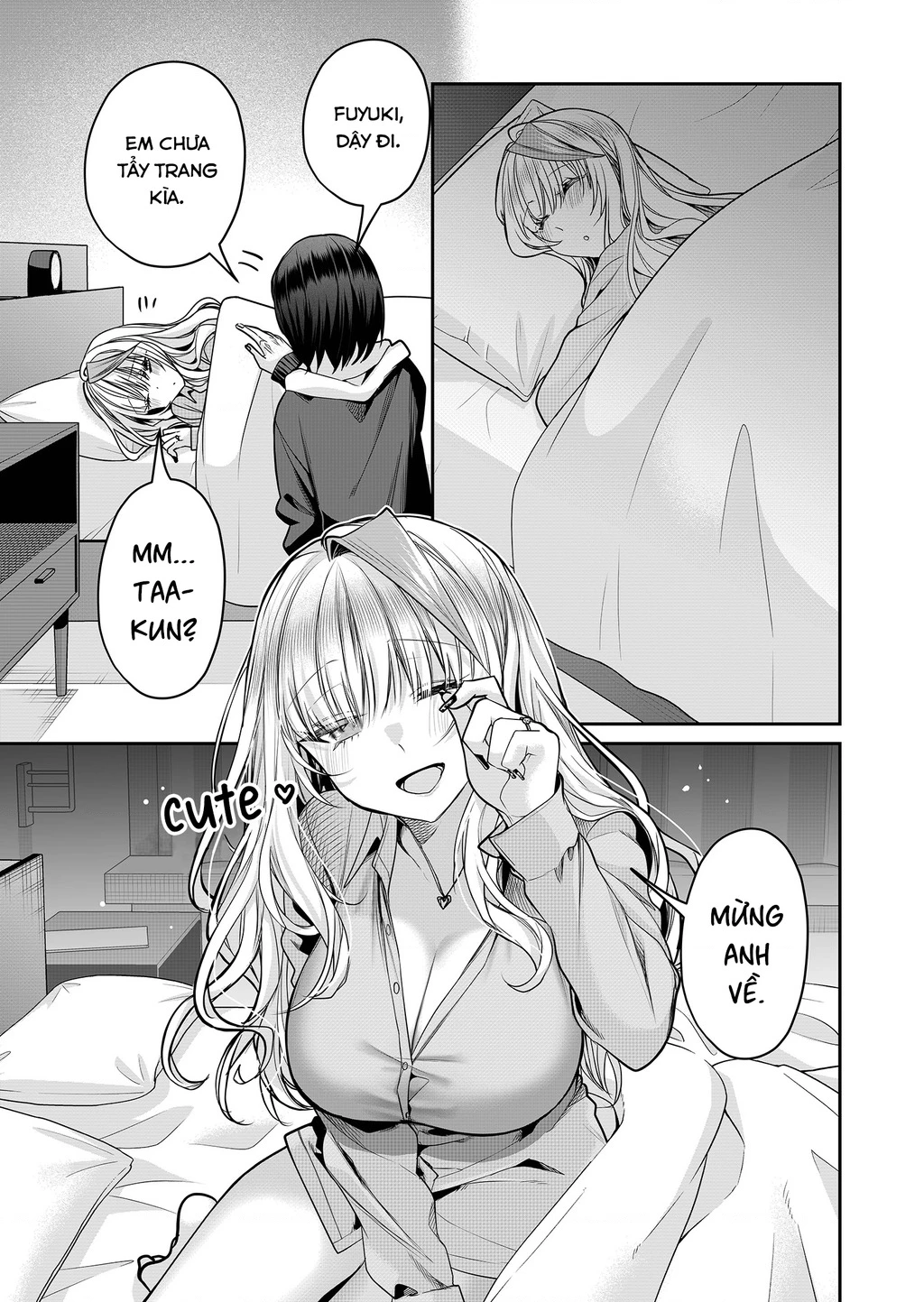 Bí Mật Của Cô Vợ Gyaru Chapter 28 - Trang 2