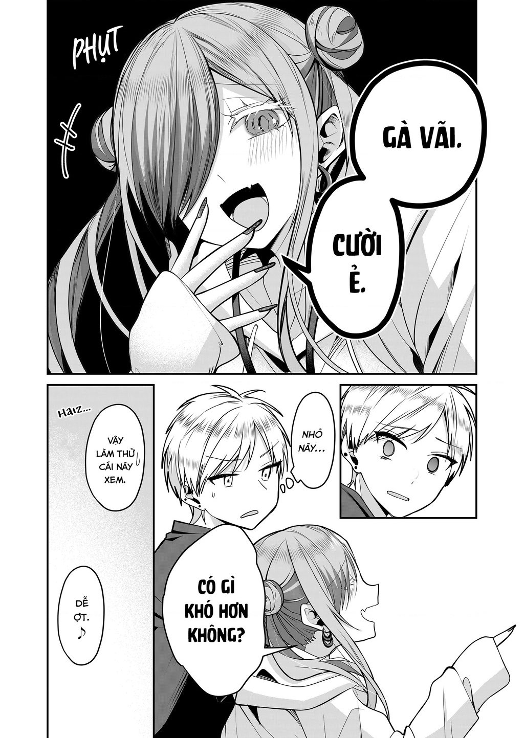 Bí Mật Của Cô Vợ Gyaru Chapter 26 - Trang 2