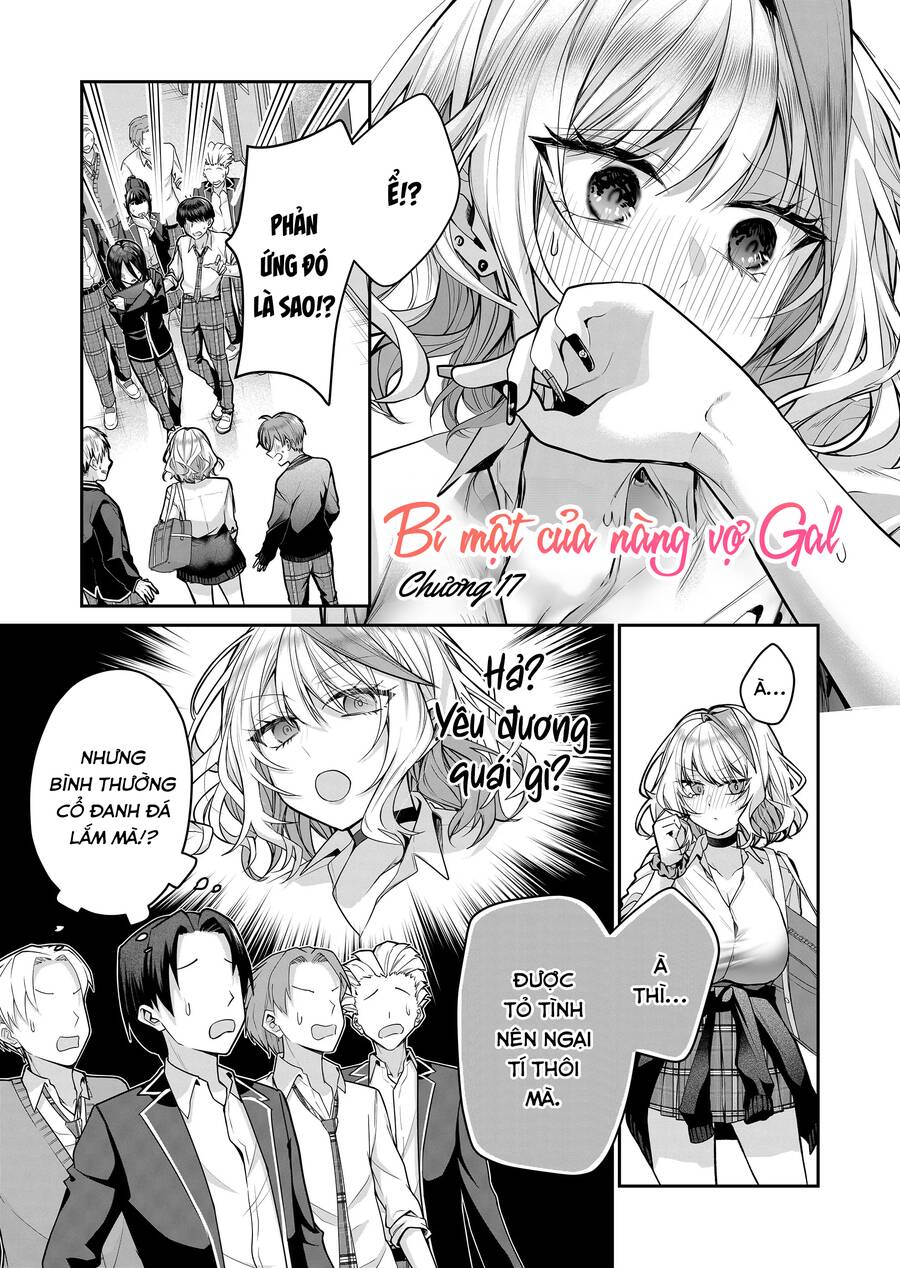 Bí Mật Của Cô Vợ Gyaru Chapter 17 - Trang 2