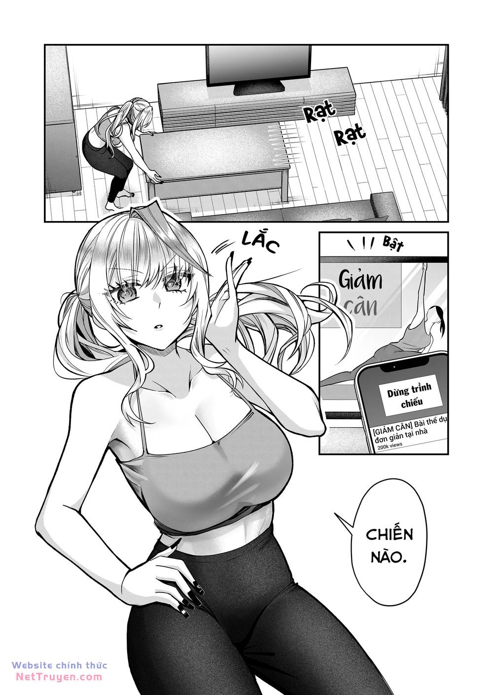 Bí Mật Của Cô Vợ Gyaru Chapter 12 - Trang 2