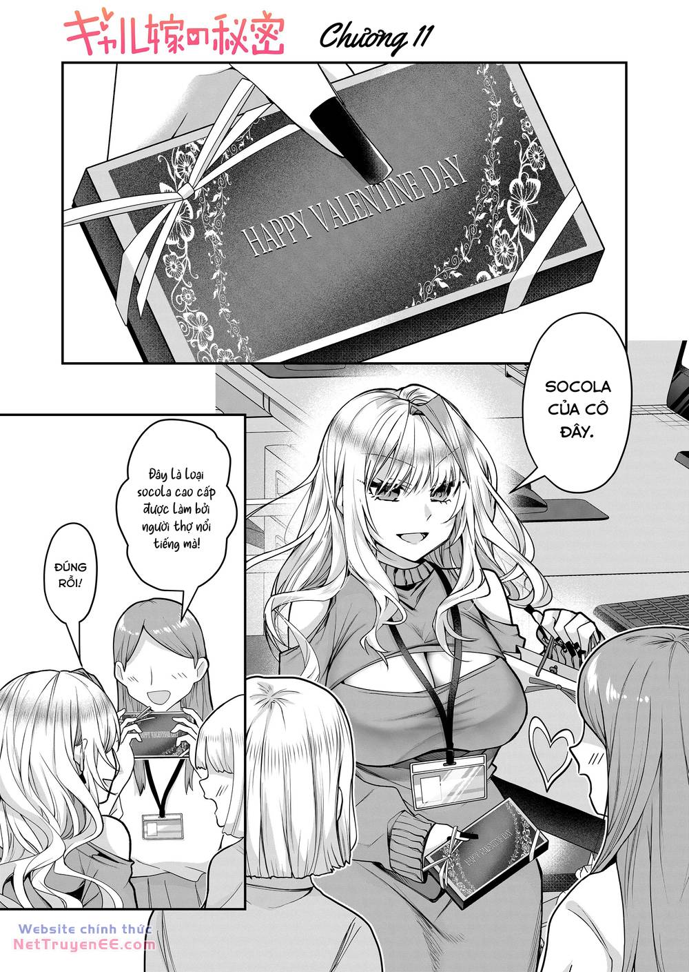 Bí Mật Của Cô Vợ Gyaru Chapter 11 - Trang 2