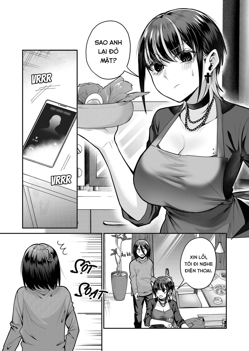 Bí Mật Của Cô Vợ Gyaru Chapter 10 - Trang 2