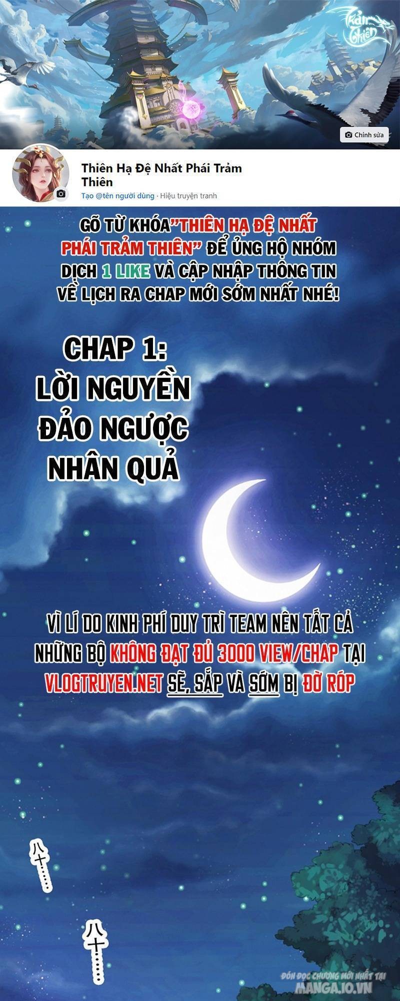 Thiên Đạo Nguyền Rủa Ư? Ta Nghịch Thiên!! Chapter 1 - Trang 2