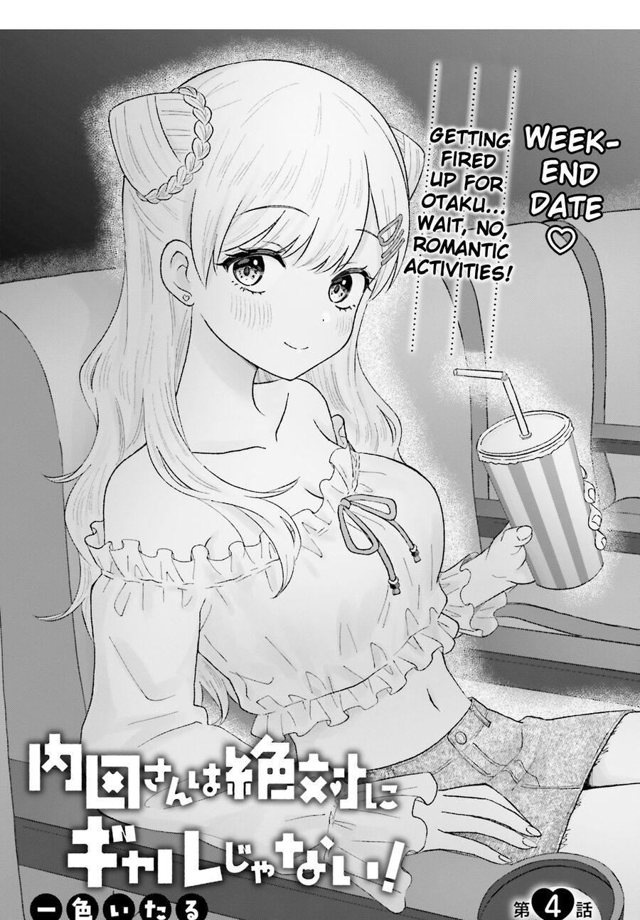 Uchida-San Chắc Chắn Không Phải Là Một Gyaru!!! Chapter 4 - Trang 2