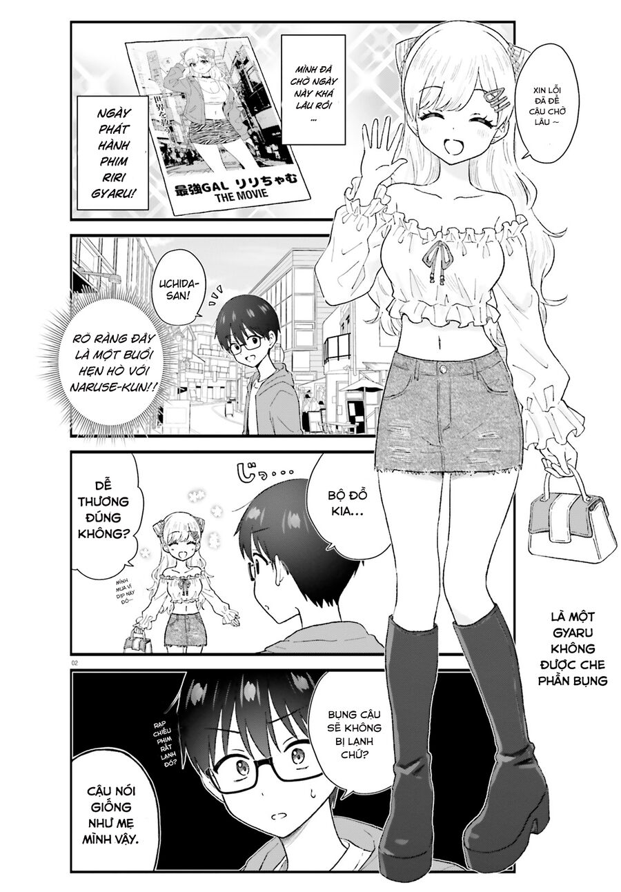 Uchida-San Chắc Chắn Không Phải Là Một Gyaru!!! Chapter 4 - Trang 2