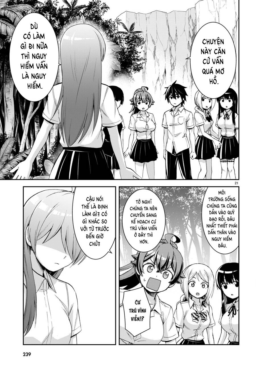 Isekai Yurutto Survival Seikatsu: Gakkou No Minna To Isekai No Mujintou Ni Tenishitakedo Ore Dake Chapter 25 - Trang 2