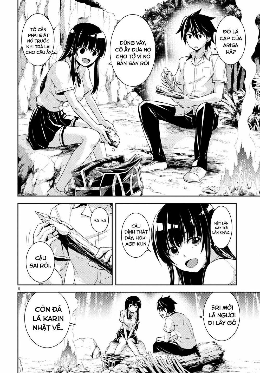 Isekai Yurutto Survival Seikatsu: Gakkou No Minna To Isekai No Mujintou Ni Tenishitakedo Ore Dake Chapter 5 - Trang 2