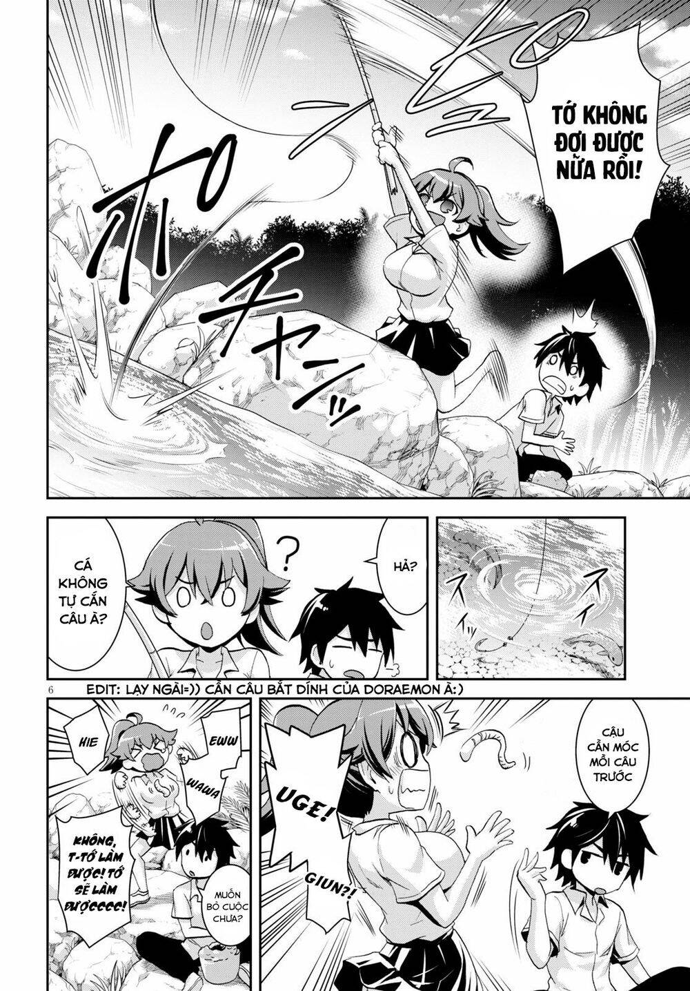 Isekai Yurutto Survival Seikatsu: Gakkou No Minna To Isekai No Mujintou Ni Tenishitakedo Ore Dake Chapter 4 - Trang 2