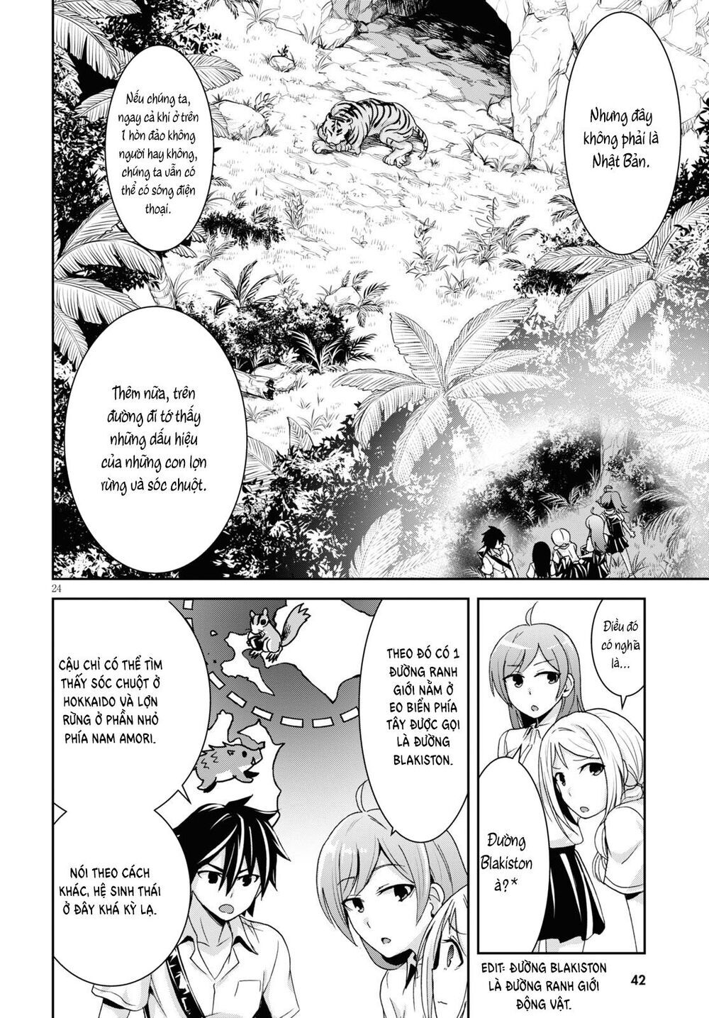 Isekai Yurutto Survival Seikatsu: Gakkou No Minna To Isekai No Mujintou Ni Tenishitakedo Ore Dake Chapter 1 - Trang 2