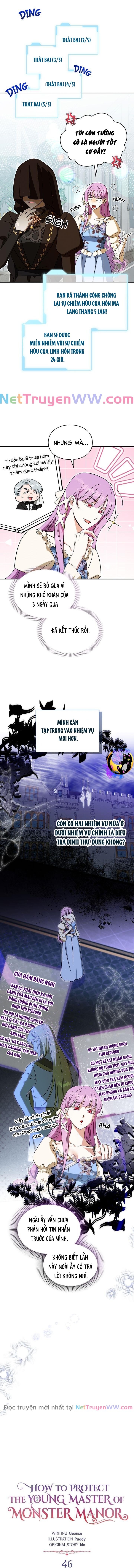 Cách Bảo Vệ Chủ Nhân Của Trang Viên Quái Vật Chapter 46 - Trang 2