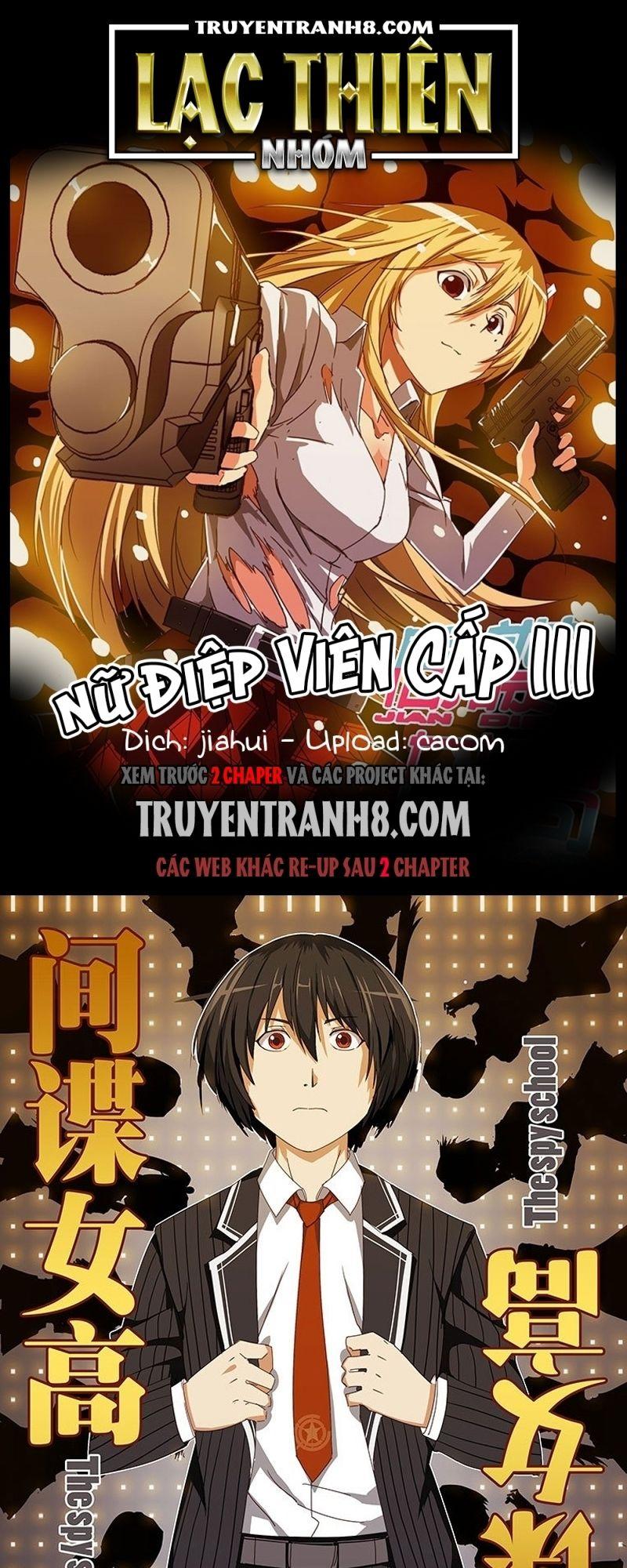 Nữ Điệp Viên Cấp 3 Chapter 8 - Trang 2