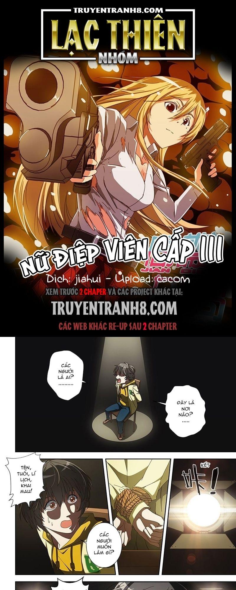 Nữ Điệp Viên Cấp 3 Chapter 2 - Trang 2