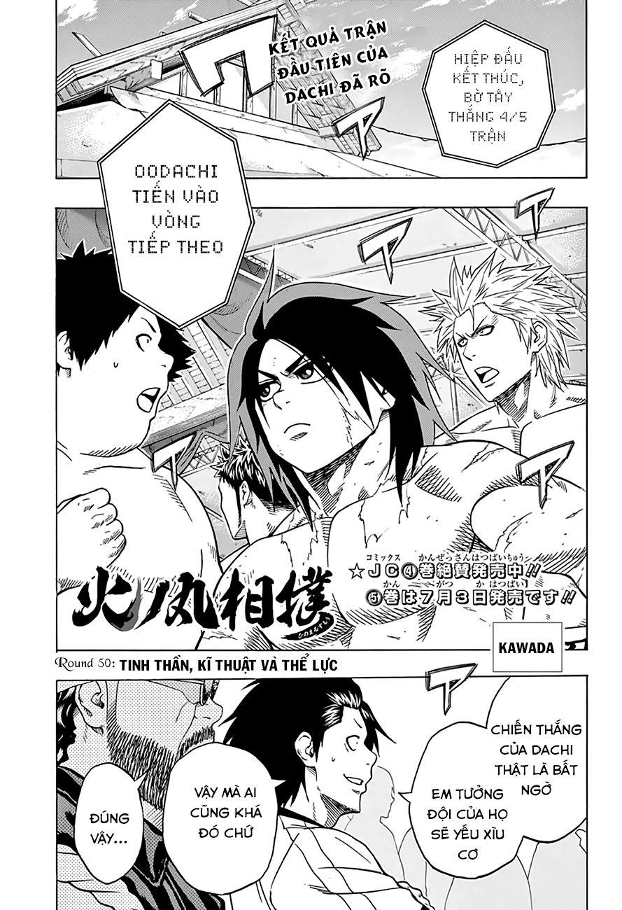 Hinomaru Zumou Chapter 50 - Trang 2