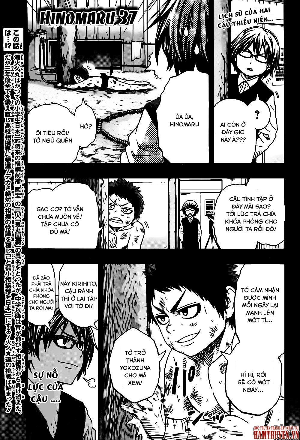 Hinomaru Zumou Chapter 37 - Trang 2