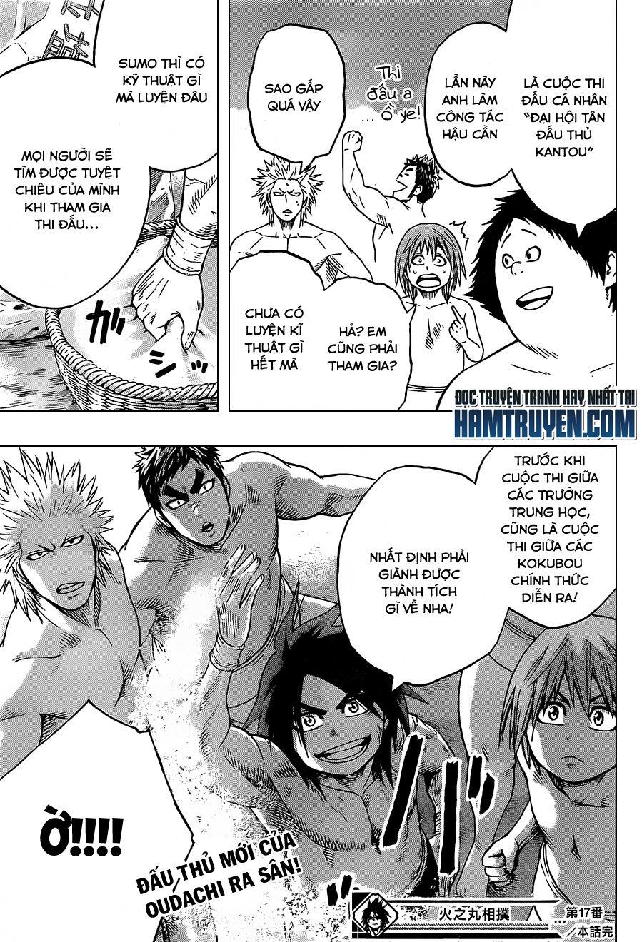 Hinomaru Zumou Chapter 17 - Trang 2