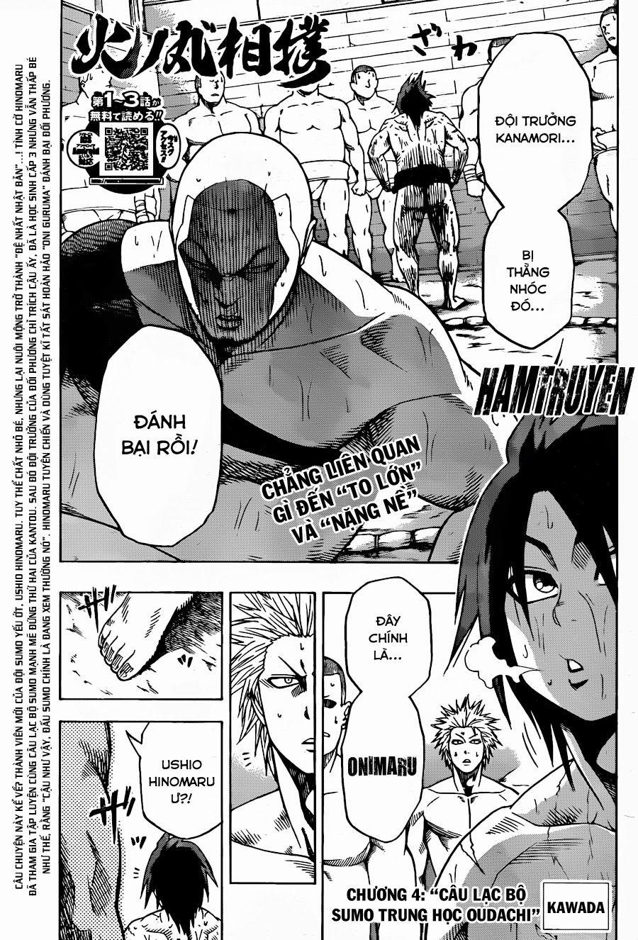 Hinomaru Zumou Chapter 4 - Trang 2