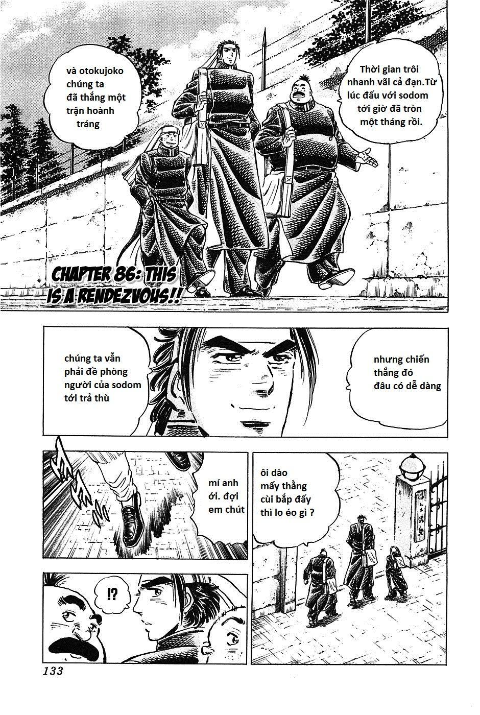 Akatsuki!! Otokojuku: Seinen Yo, Taishi Wo Idake Chapter 86 - Trang 2