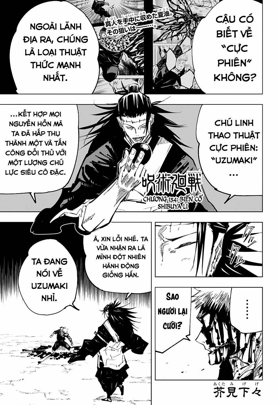 Chú Thuật Hồi Chiến Chapter 134 - Trang 2