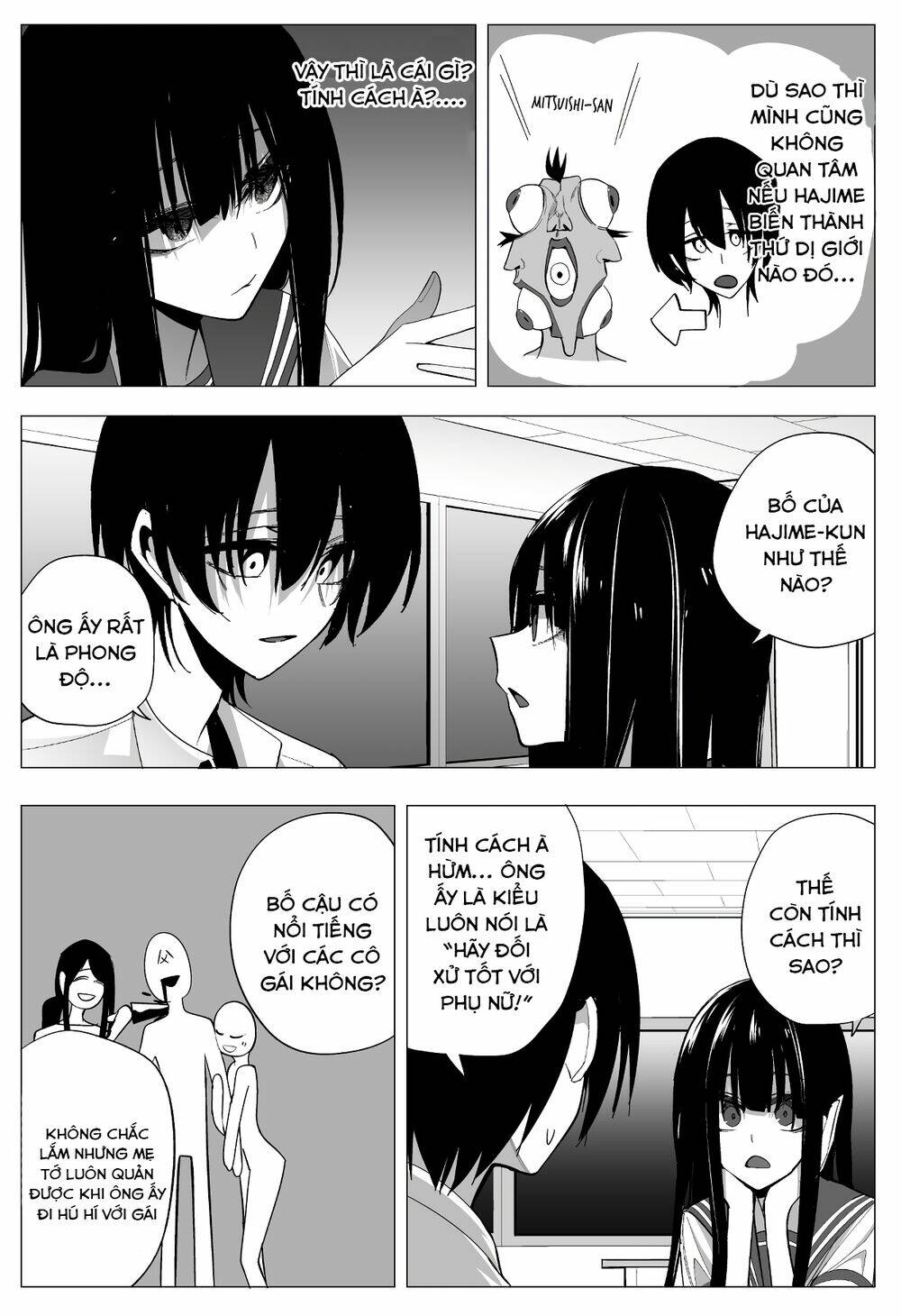 Mitsuishi-San Wa Doko Ka Okashii Chapter 20 - Trang 2