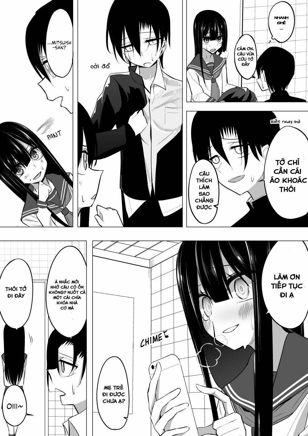 Mitsuishi-San Wa Doko Ka Okashii Chapter 10 - Trang 2